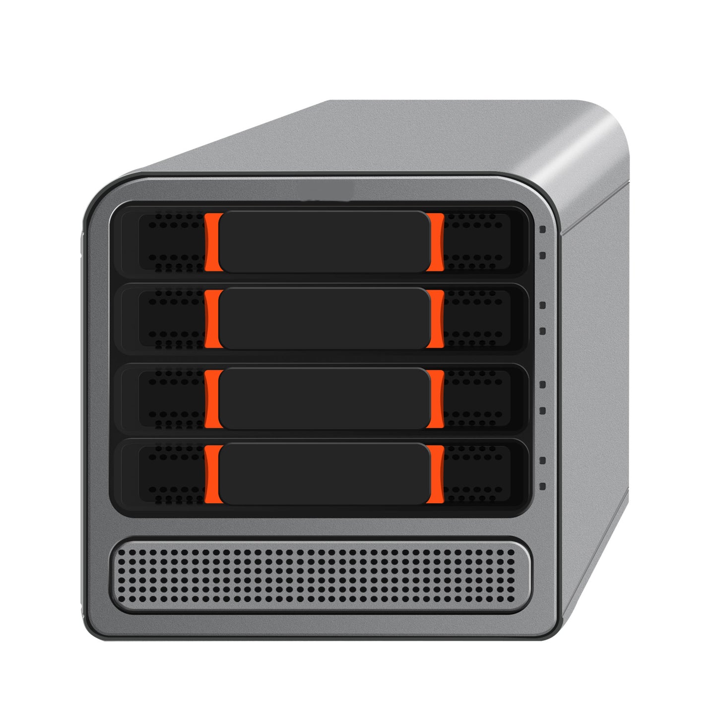 CWWK Mini PC NAS N100, 12th Gen Quad Core 4 Bay Network Storage Server, 3-in-1 Micro Computer, 2 Port I226V 2.5GB LAN, Soft Router, MiniSD, 32GB DDR5 RAM 512GB M.2 NVME SSD(NO HDD)
