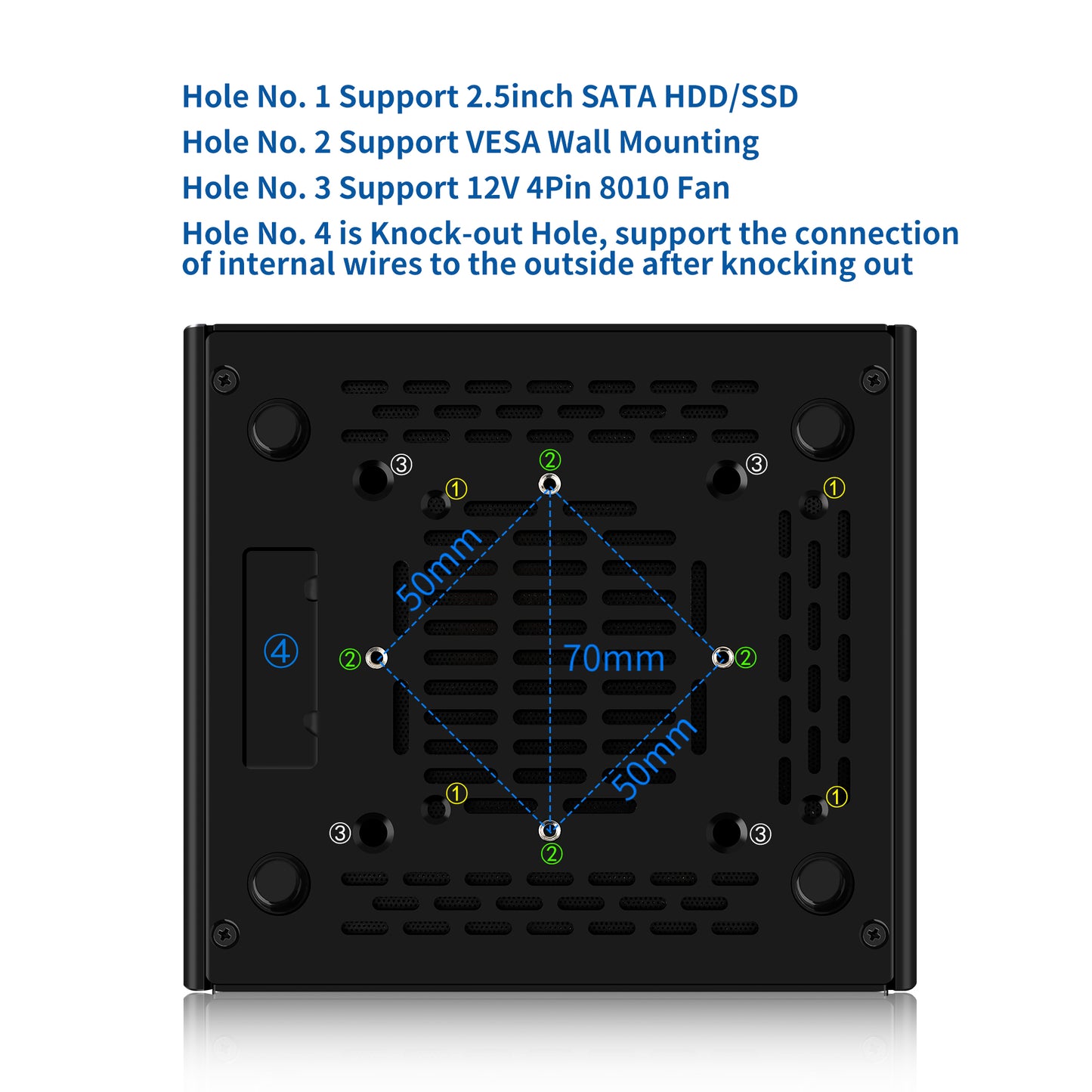 CWWK Micro Firewall Applicance Dual 10Gbe Mini PC 12th Gen Octa Core i3 N305/ N100, 2X i226V 2.5GbE LAN, 2xSFP+ 10Gbps, Support OPNsense, TF, 2xHD, Type-C, DDR5 RAM M.2 NVMe SSD